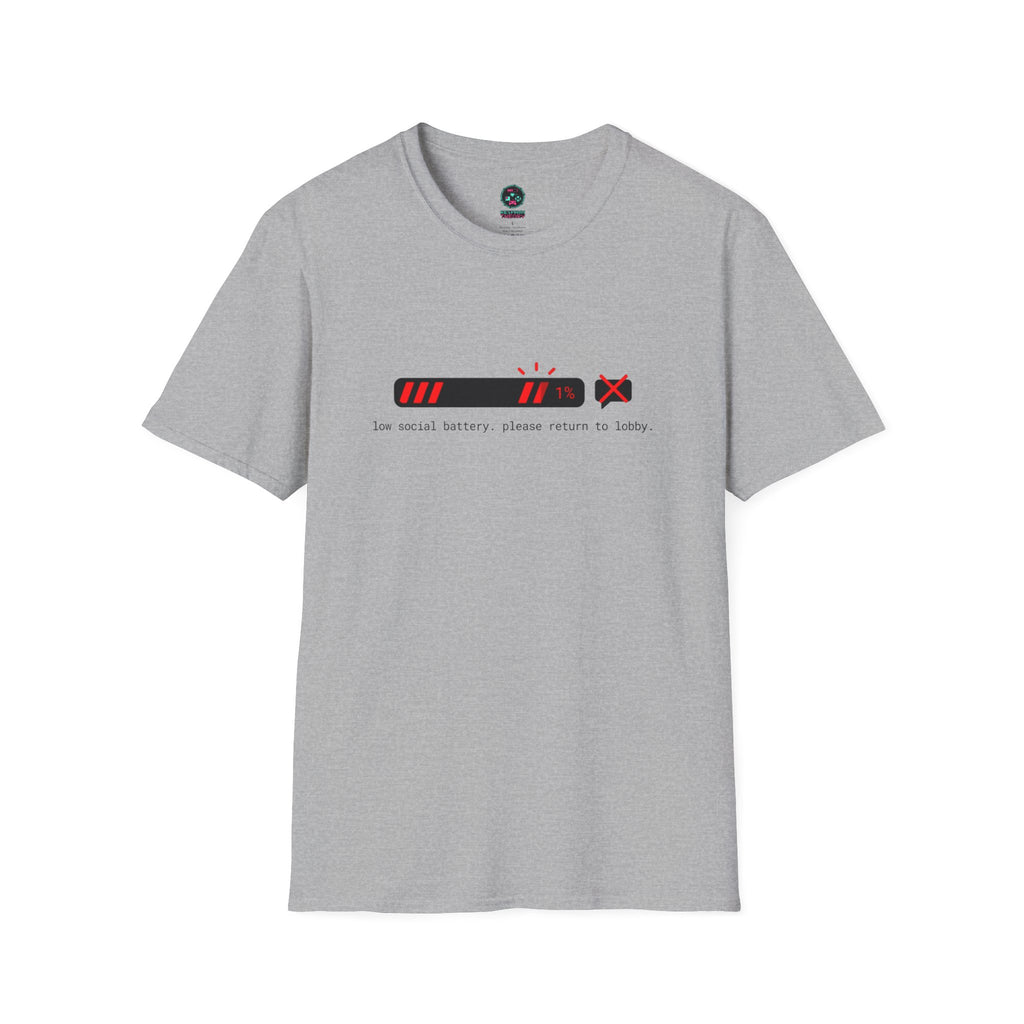 Social Battery Low T-Shirt