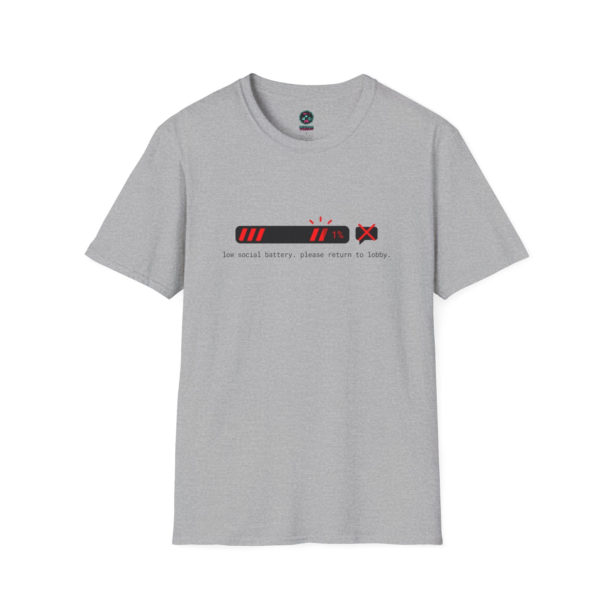 Social Battery Low T-Shirt