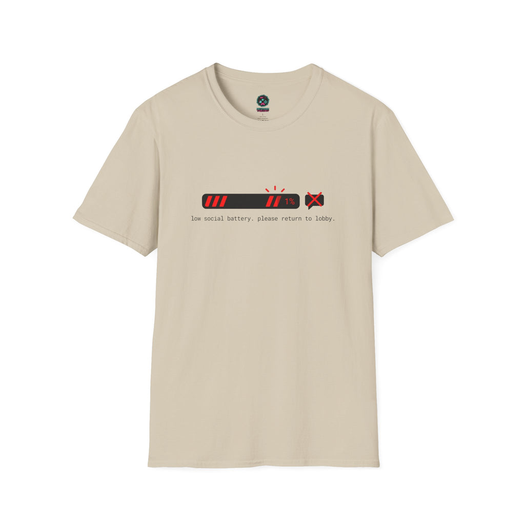 Social Battery Low T-Shirt