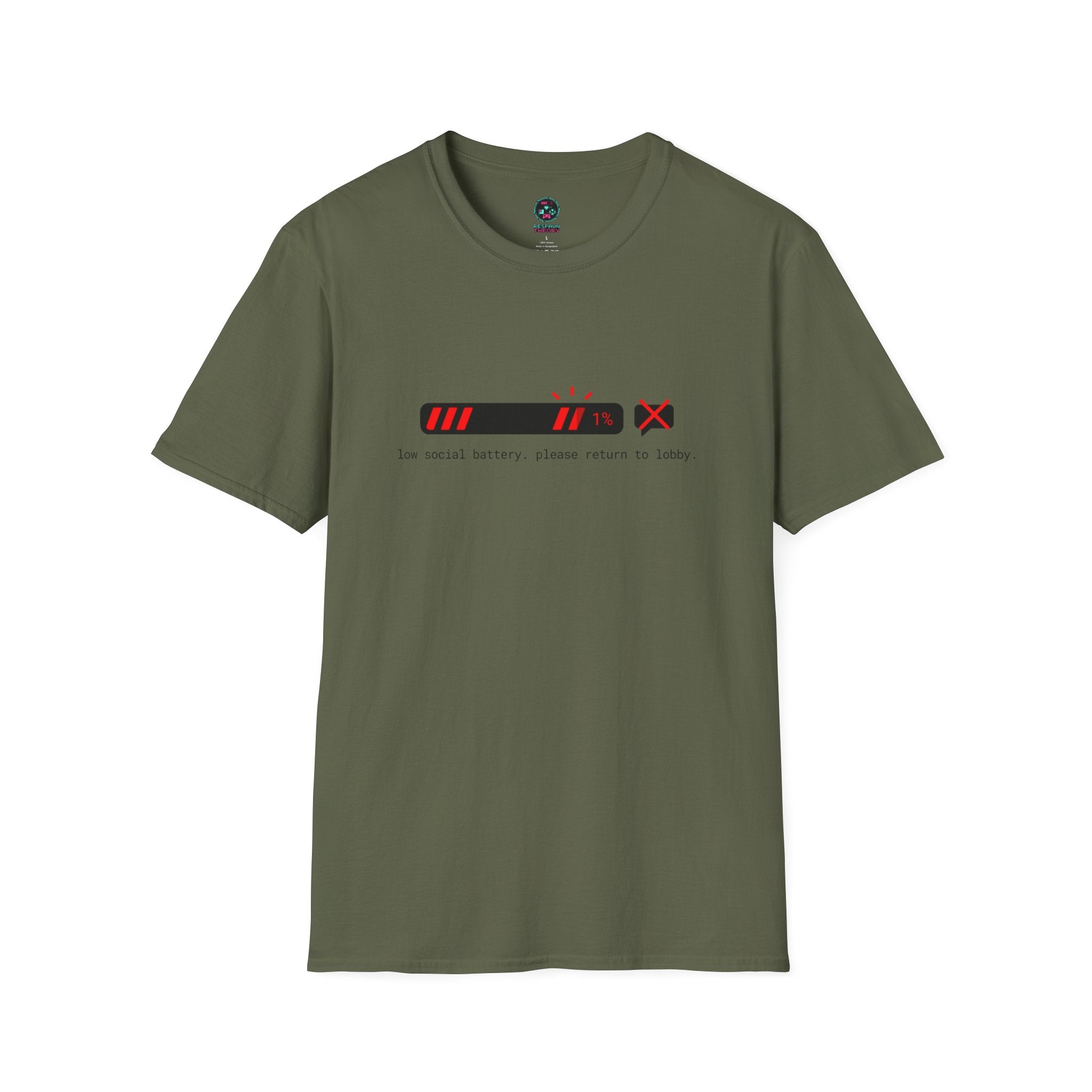 Social Battery Low T-Shirt