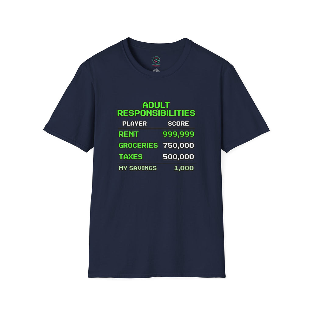 Adult Responsibilities T-Shirt