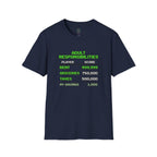 Adult Responsibilities T-Shirt