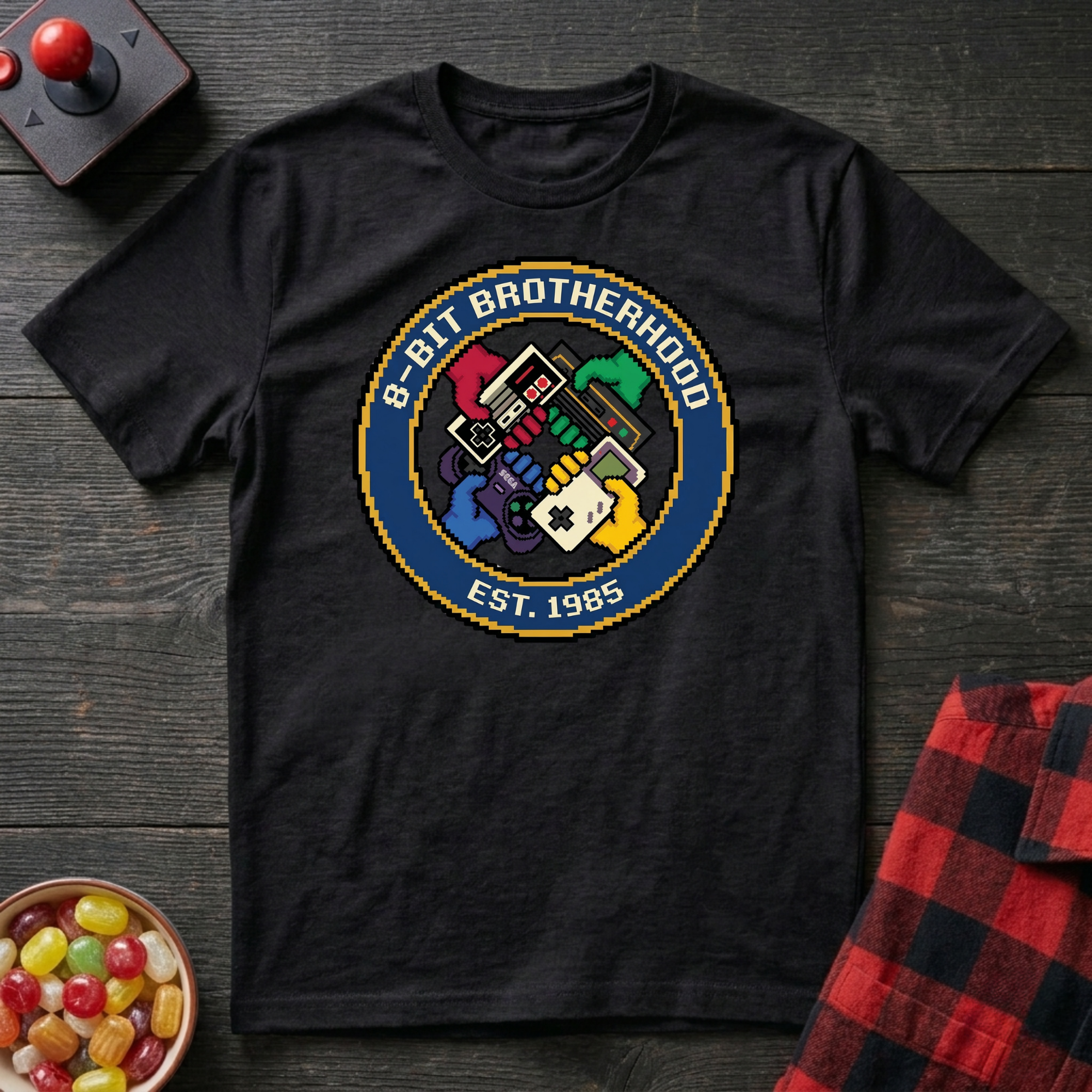 8bit Brotherhood T-Shirt