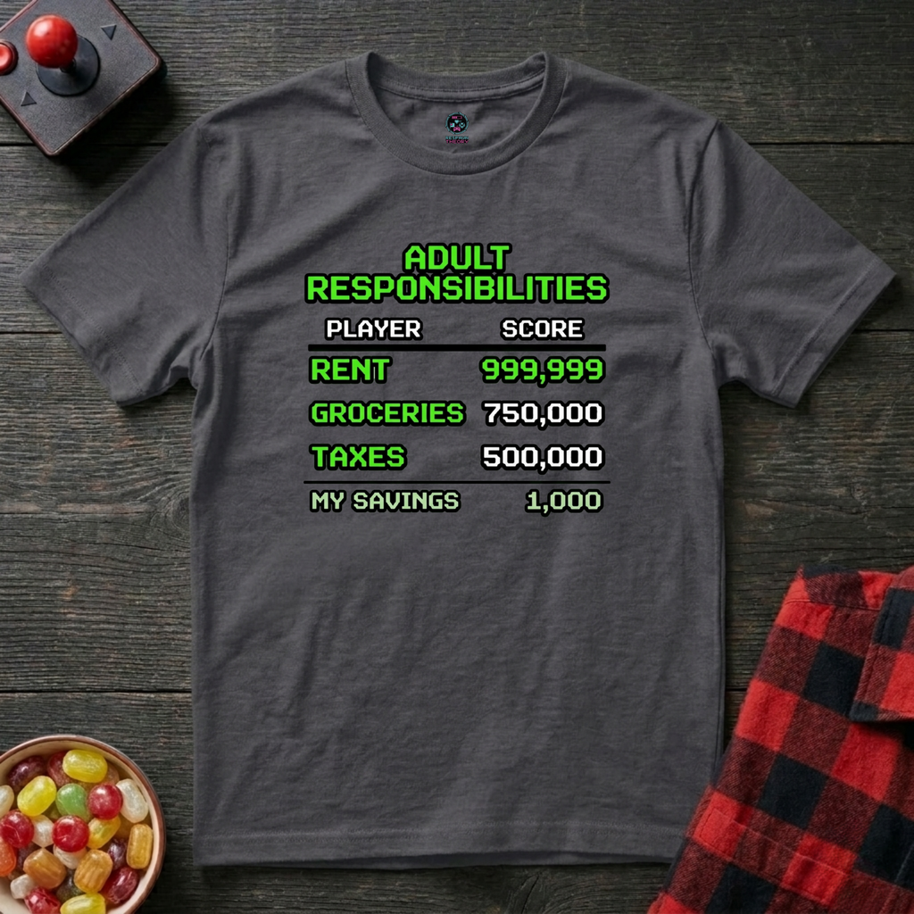 Adult Responsibilities T-Shirt