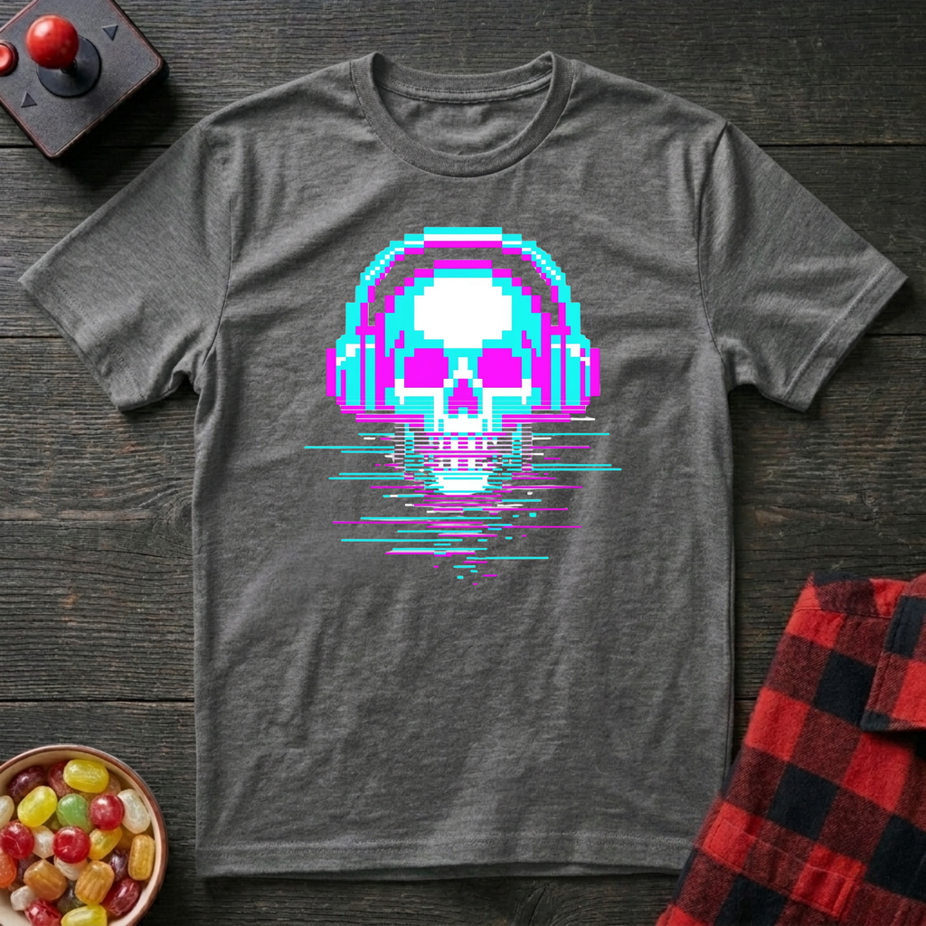 8bit Skull T-Shirt