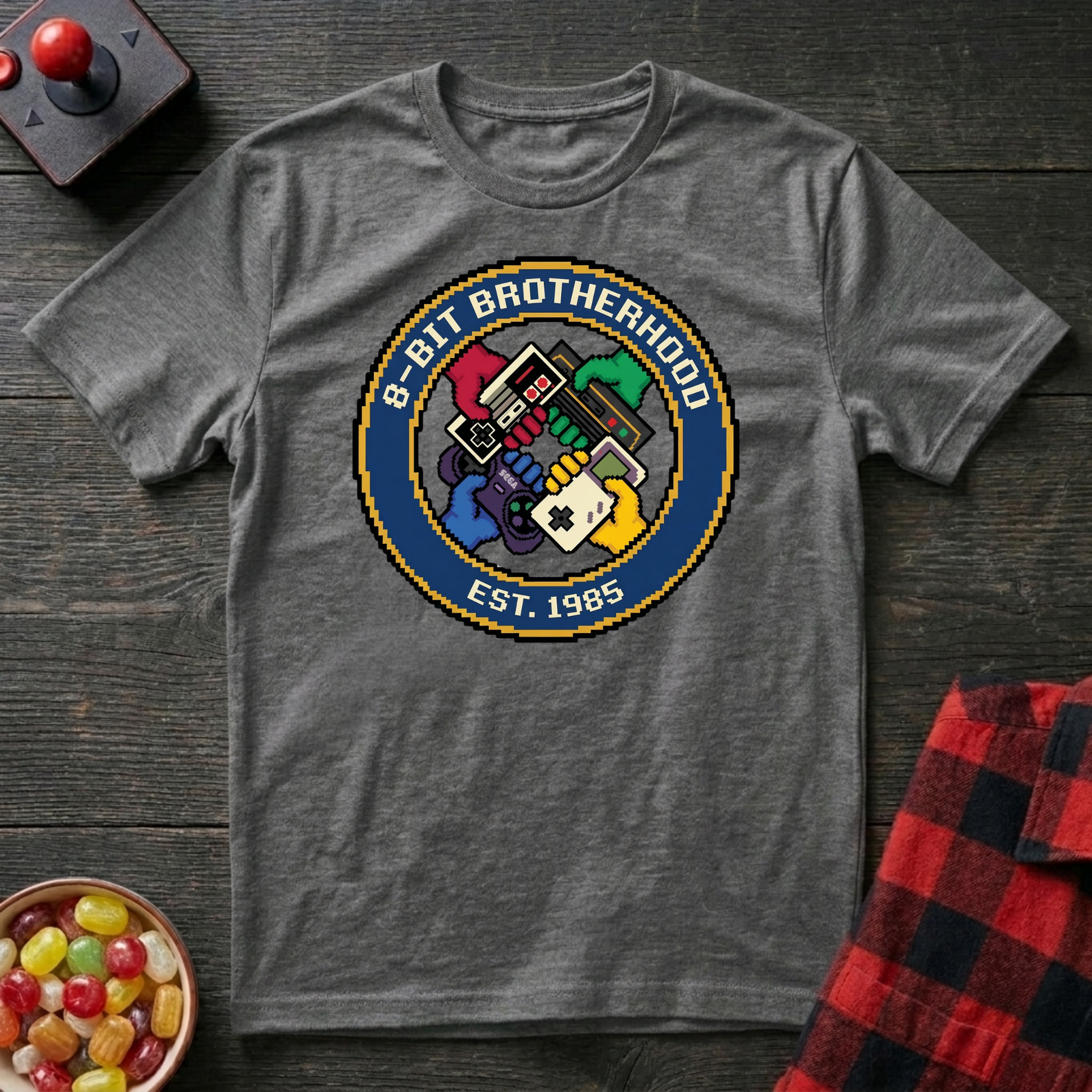 8bit Brotherhood T-Shirt