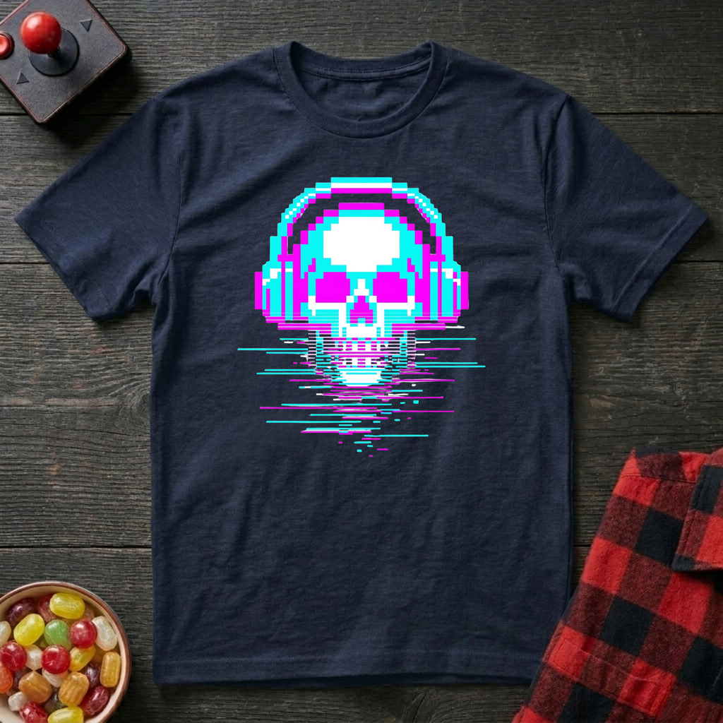 8bit Skull T-Shirt