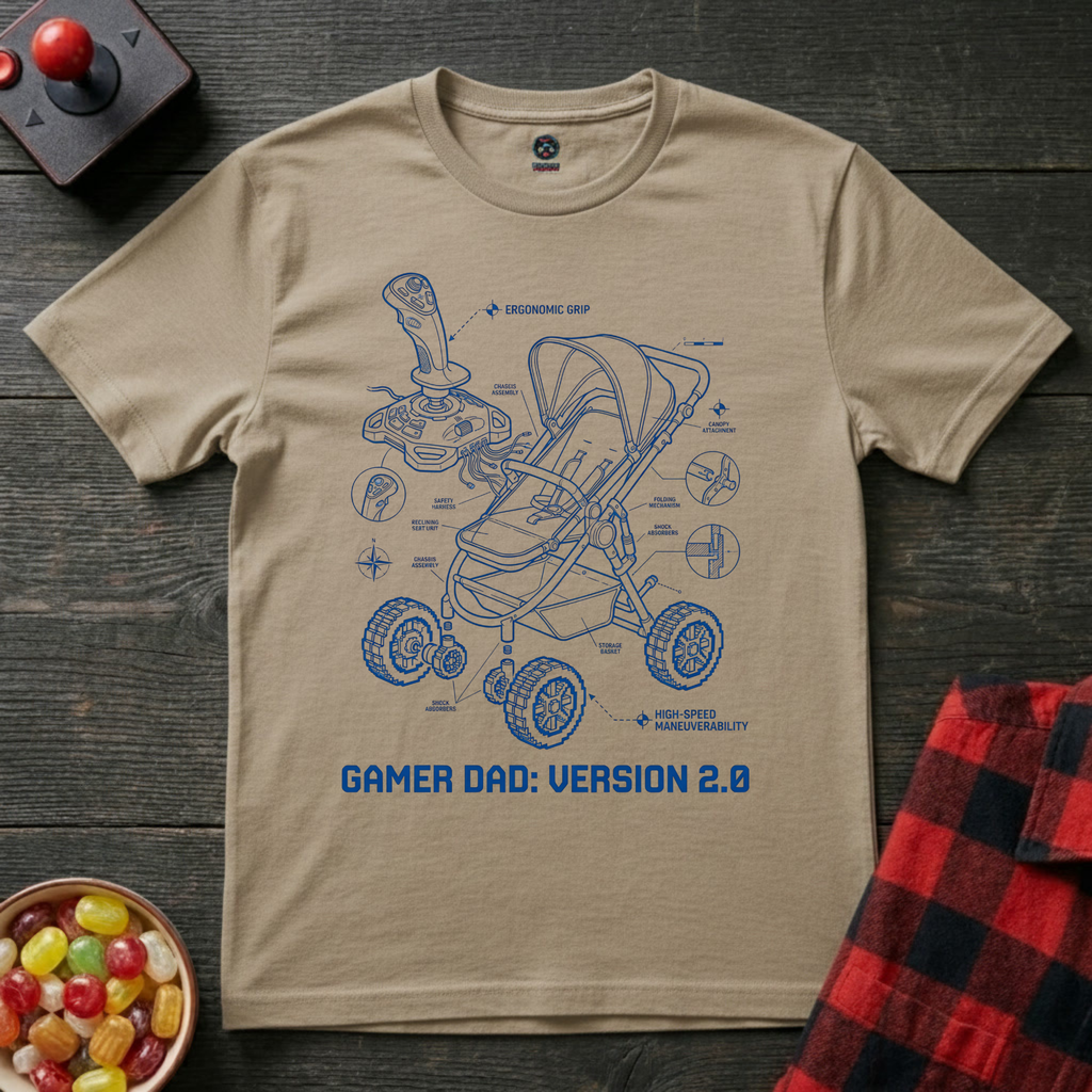 Gamer Dad V2 T-Shirt