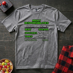 Adult Responsibilities T-Shirt